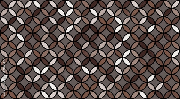 Fototapeta Seed of Life Seamless Vector Design. Sacred Geometry