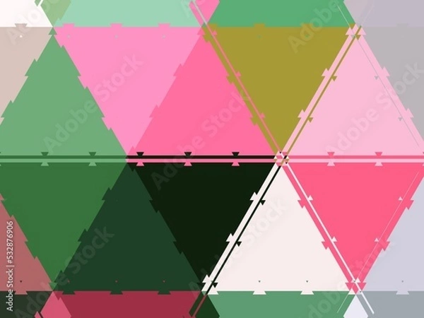 Obraz background with colorful triangles