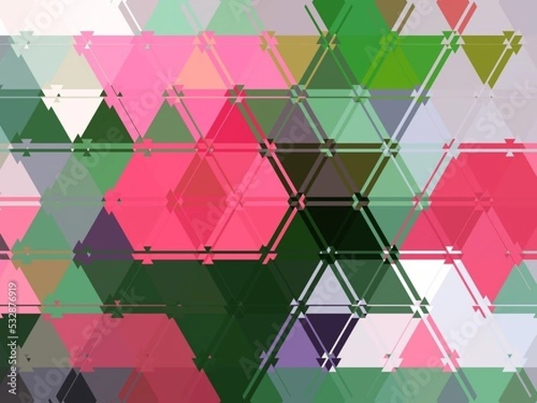 Obraz abstract geometric background