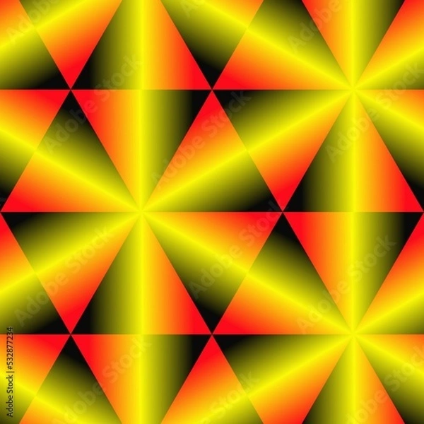 Obraz abstract background with triangles