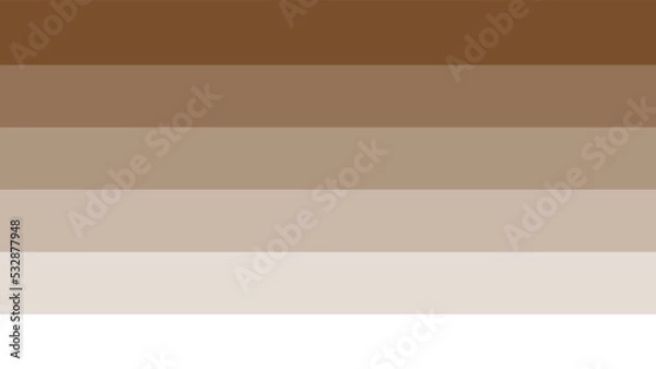 Fototapeta aesthetic abstract striped gradient brown frame wallpaper illustration, perfect for backdrop, wallpaper, postcard, background, banner