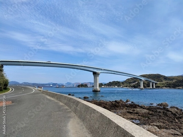 Obraz 島を結ぶ橋