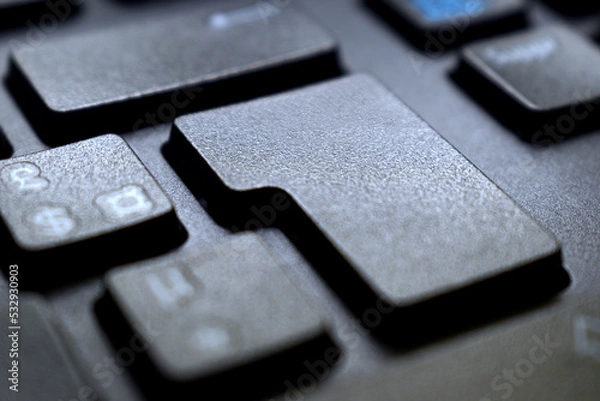Obraz keyboard close up