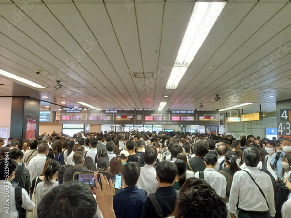 Fototapeta 交通マヒ