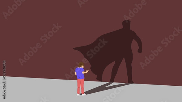 Obraz The Superhero Within