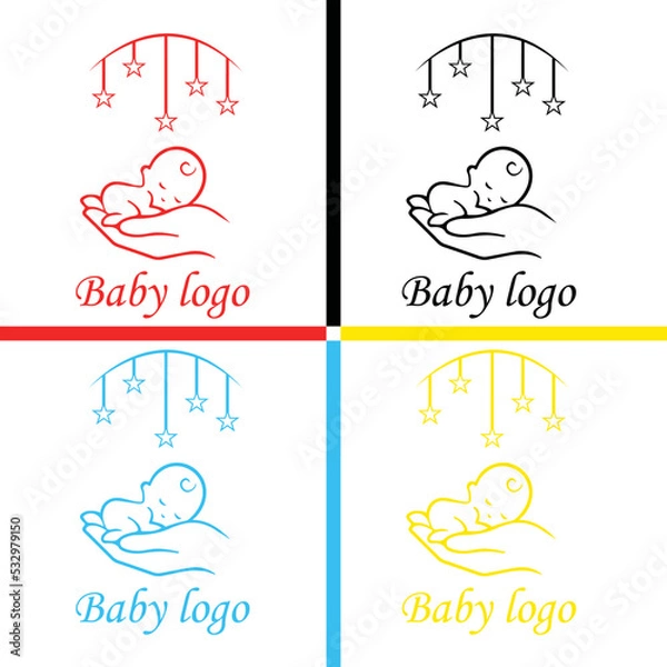 Obraz Baby logo 