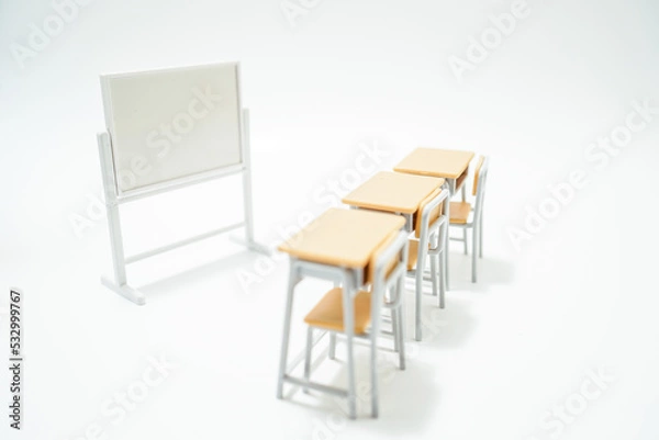 Fototapeta 教室とホワイトボード