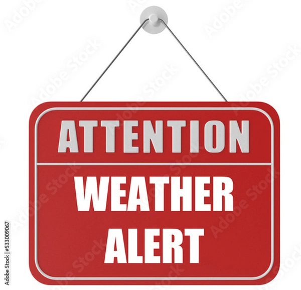 Fototapeta Weather Alert