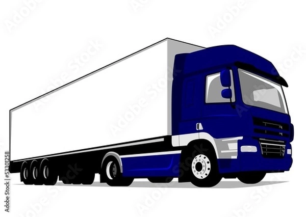Fototapeta Cargo Truck