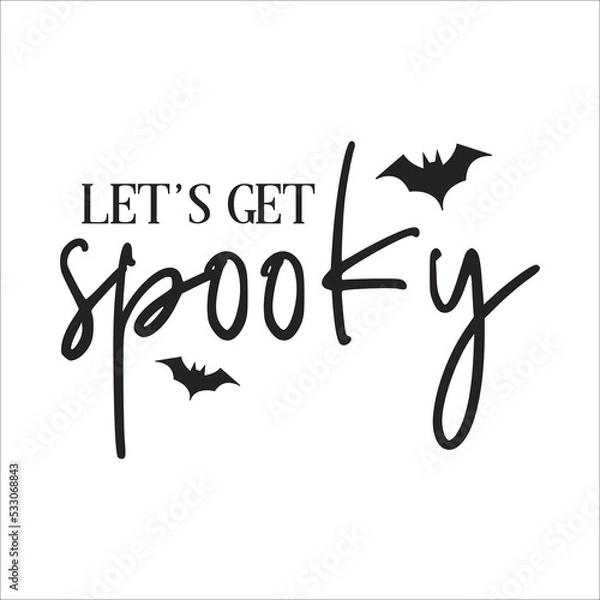 Obraz let's get spooky eps design