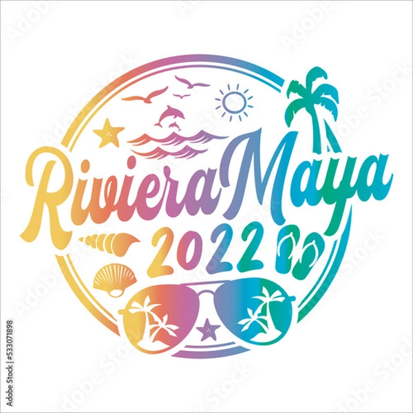 Obraz Riviera Maya 2022 eps design