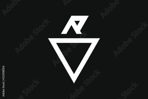 Fototapeta unique logo design vector