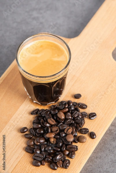 Obraz Coffee beans on background 