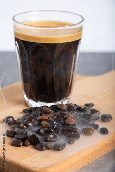 Obraz Coffee beans on background 