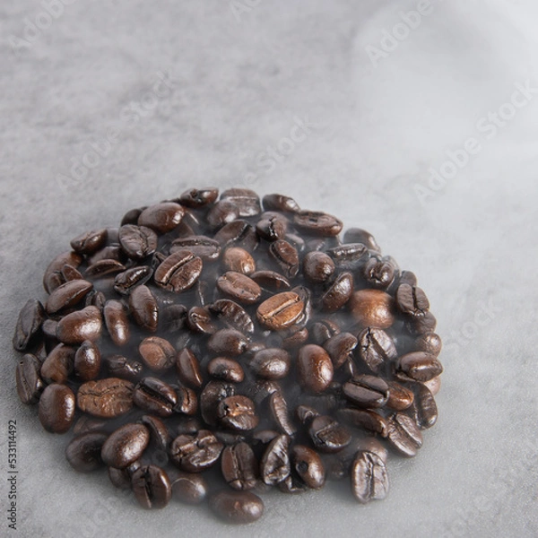Obraz Coffee beans on background 