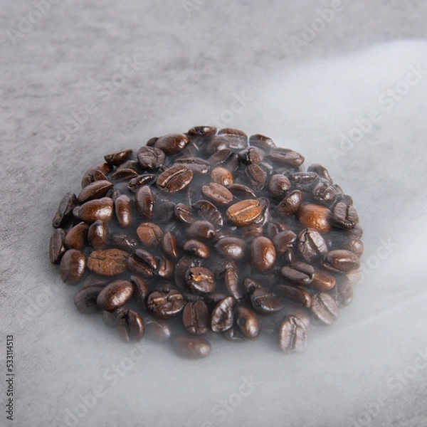 Obraz Coffee beans on background 