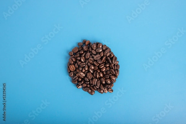 Obraz Coffee beans on background 
