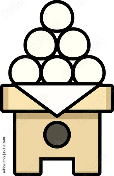 Obraz 月見だんご