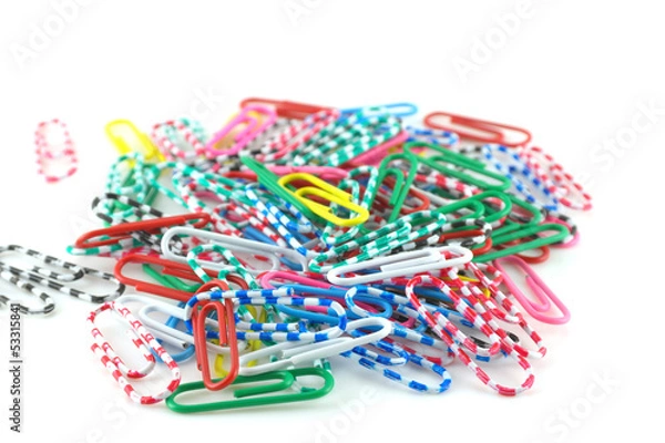 Obraz Color clips for paper