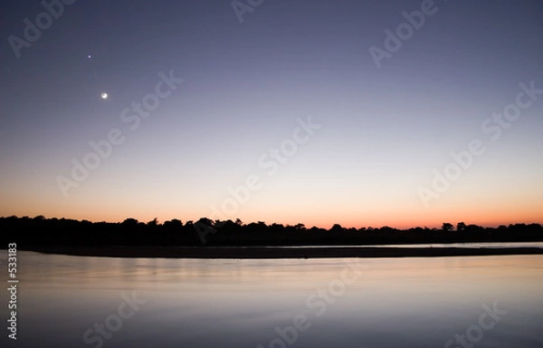 Obraz chitwan sunset - nepal