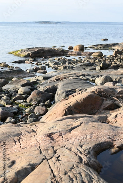 Obraz Outcrop in the archipelago