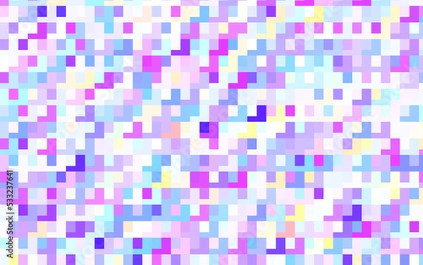 Fototapeta Light Blue, Green vector background in polygonal style.