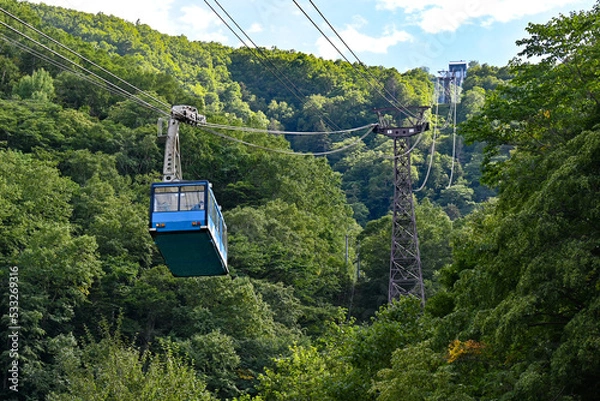Obraz 層雲峡・黒岳ロープウエー