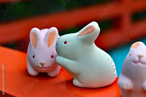 Obraz 十二支　うさぎ