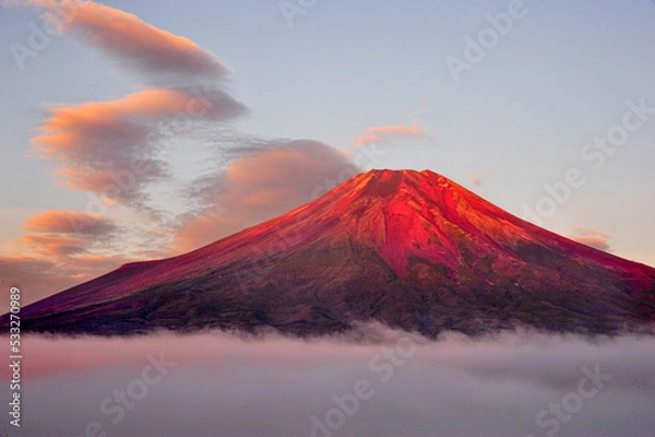 Obraz 赤富士の写真