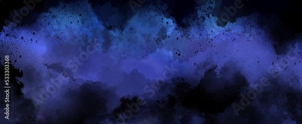 Obraz 暗い森のようなイメージの背景 アブストラクト