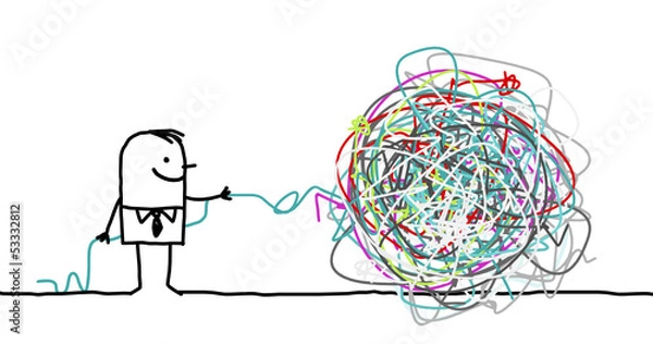 Obraz Rozplątanie węzła