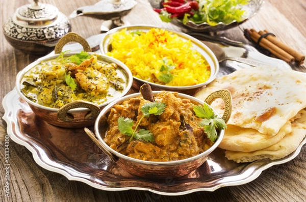 Obraz indyjskie curry