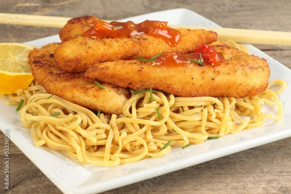 Fototapeta chicken tempura