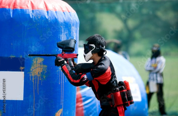Obraz Pintball tournament