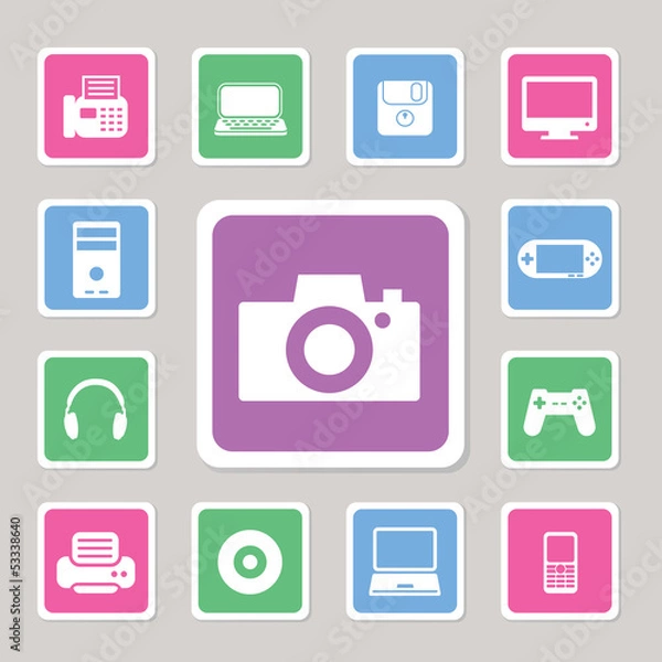 Fototapeta Icon IT