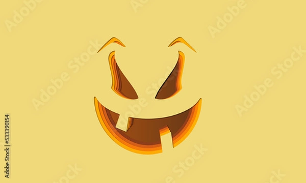 Obraz Spooky Pumpkin