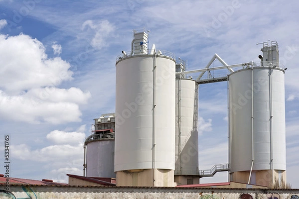 Fototapeta Silos