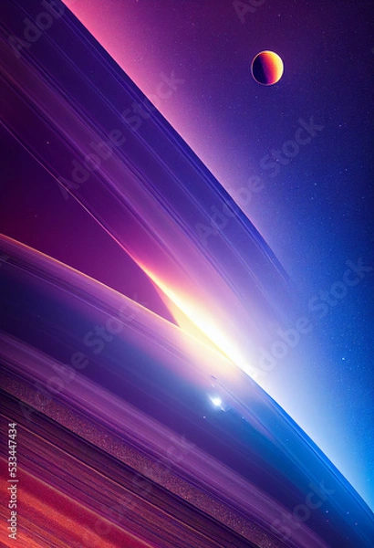 Obraz background with space