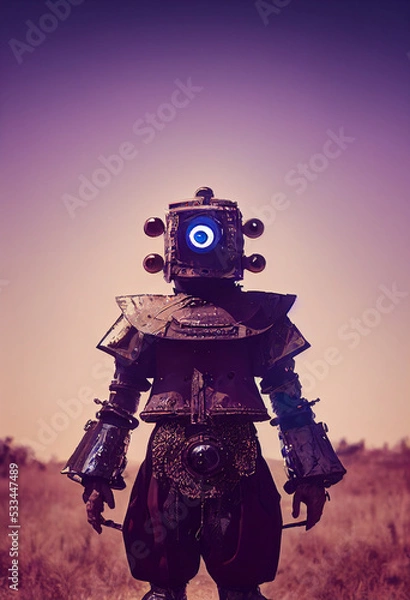 Obraz alien in the desert