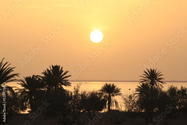 Obraz sunset on the beach