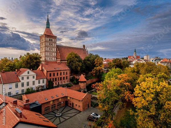 Fototapeta Olsztyn - Co-cathedral basilica
St. Jacob the Apostle - Autumn