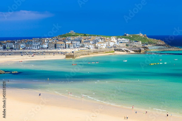 Obraz St Ives Cornwall England UK