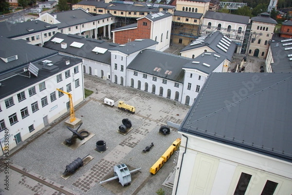 Obraz The Old Mine Science and Art Center in Wałbrzych (Poland) was established on the premises of the Julia Coal Mine in 1770
