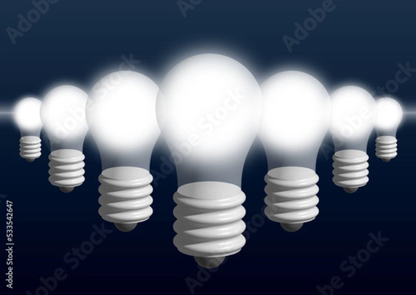 Obraz 電球