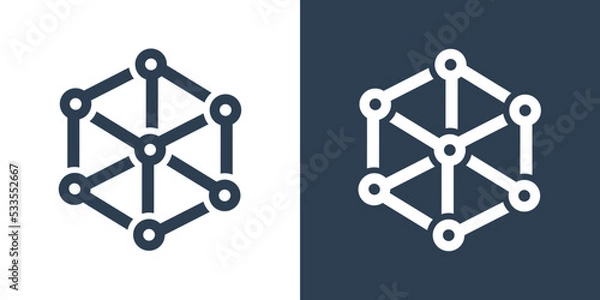 Fototapeta Connection icon vector