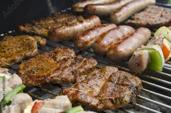 Obraz grillfleisch