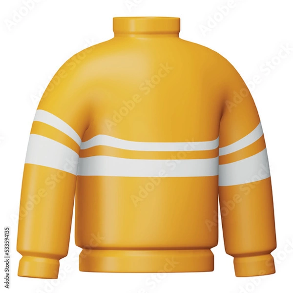Obraz Sweater 3d rendering isometric icon.