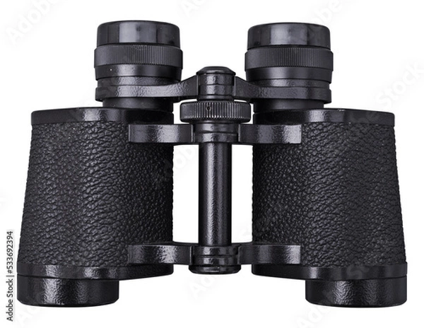 Fototapeta binoculars isolated on white