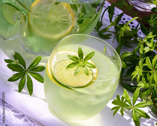 Obraz Waldmeisterbowle