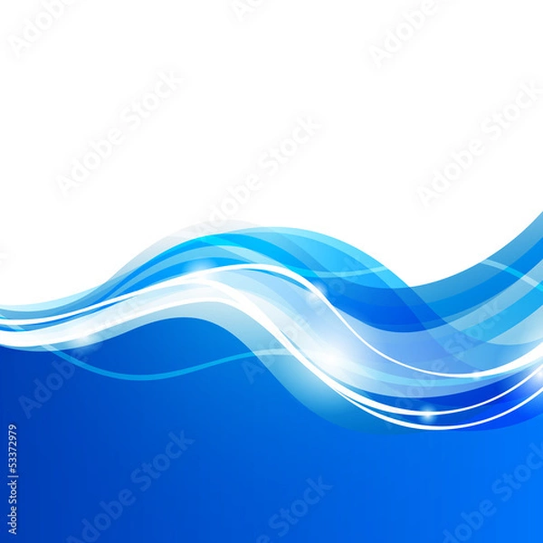 Fototapeta Colorful waves